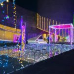 ハーモニーホールに2年ぶりのイルミネーション✨